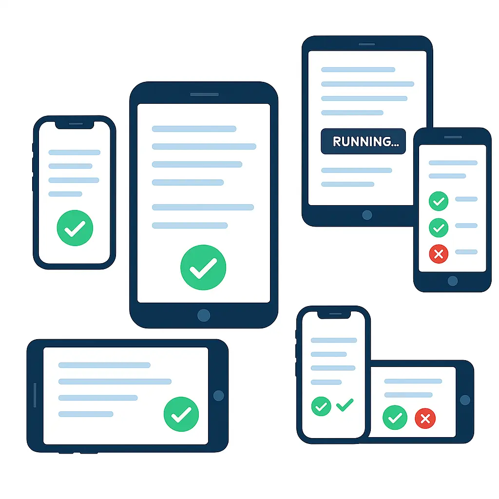 Pruebas de respuesta en Samsung Galaxy