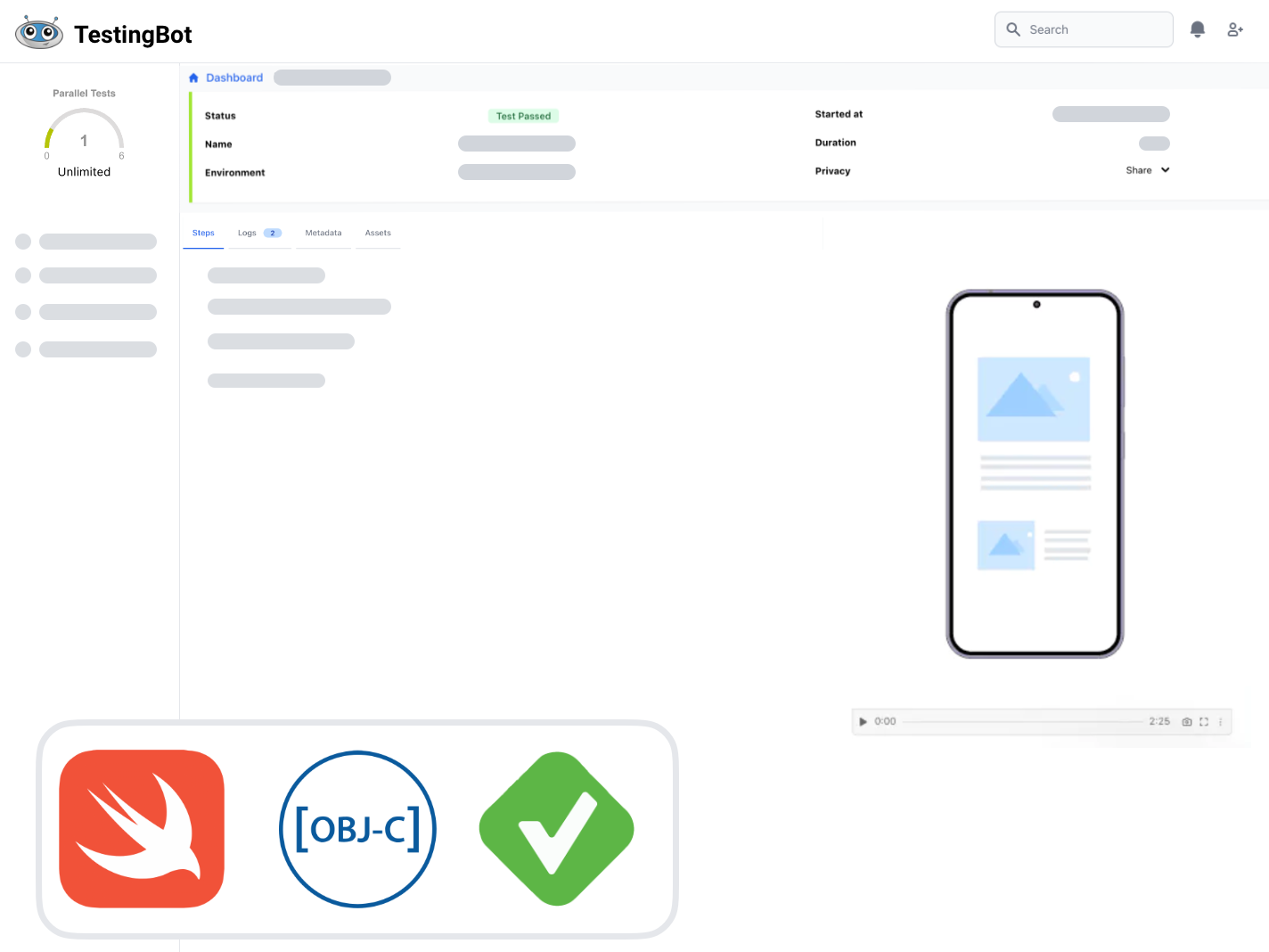 Pruebe aplicaciones iOS con Swift y Objective-C